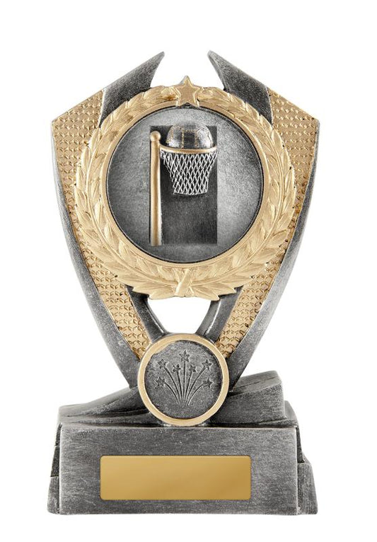 12B-2DC8G Hero Shield-Netball 15cm