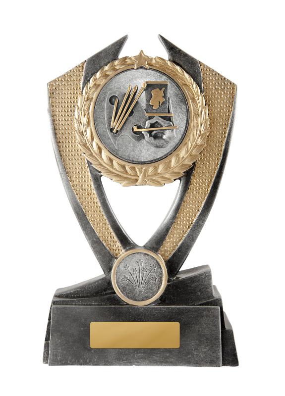 12C-2DC46G Hero Shield-Art 17.5cm