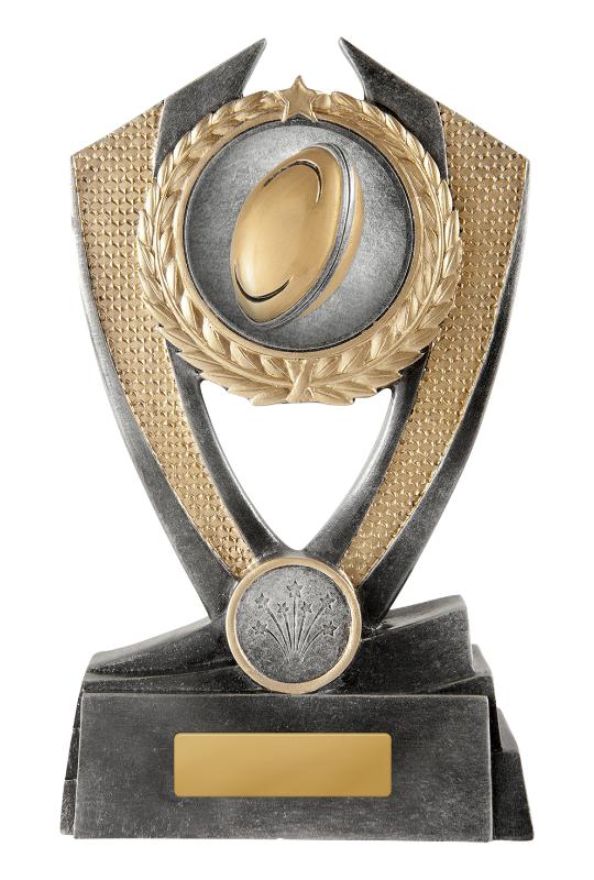 12C-2DC6G Hero Shield-Rugby 17.5cm