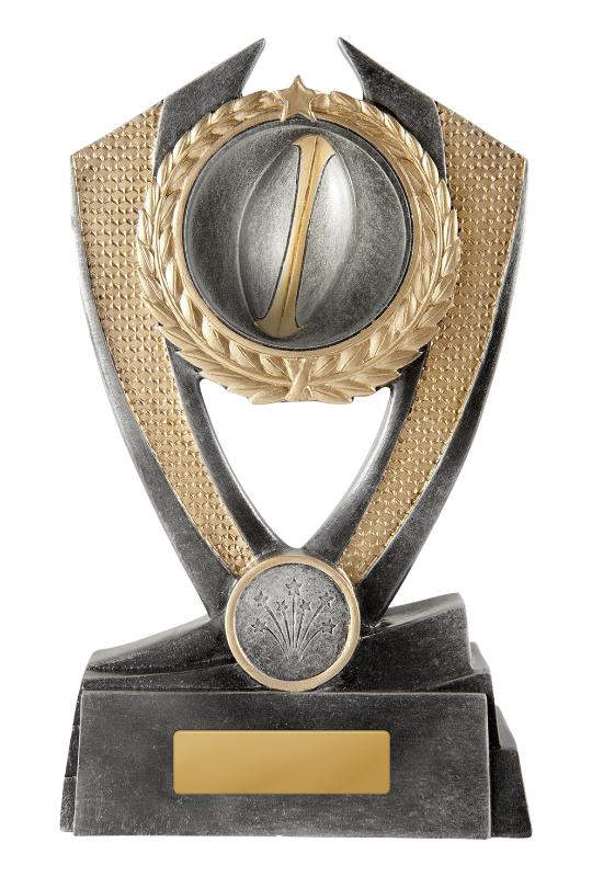 12C-2DC6GA Hero Shield-Rugby 17.5cm
