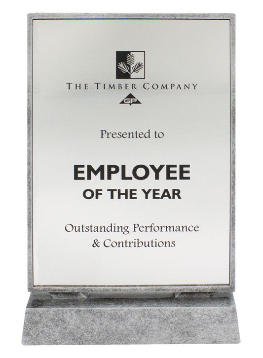 13402 Billboard Xtra Plaque Silver 21.5cm