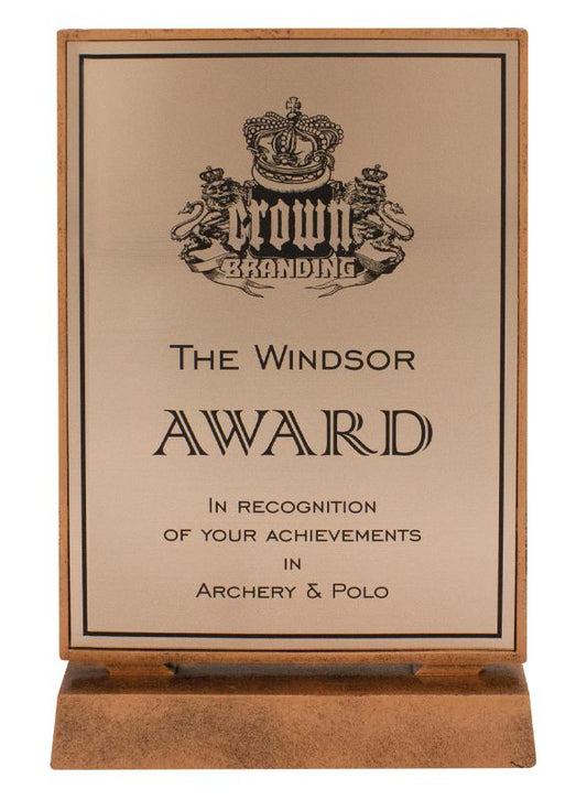 13403 Billboard Xtra Plaque Bronze 21.5cm