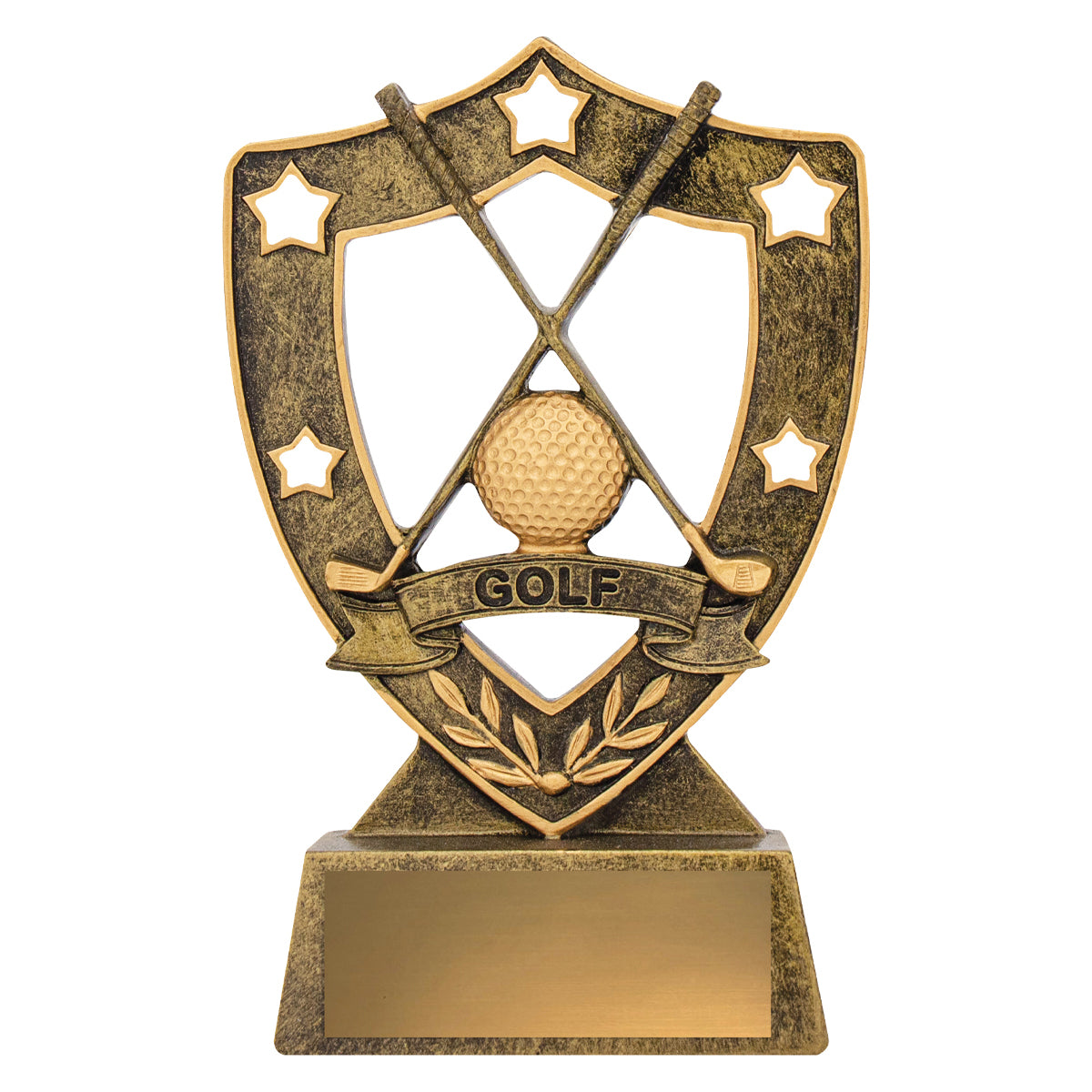 135GOL Golf Gold Shield