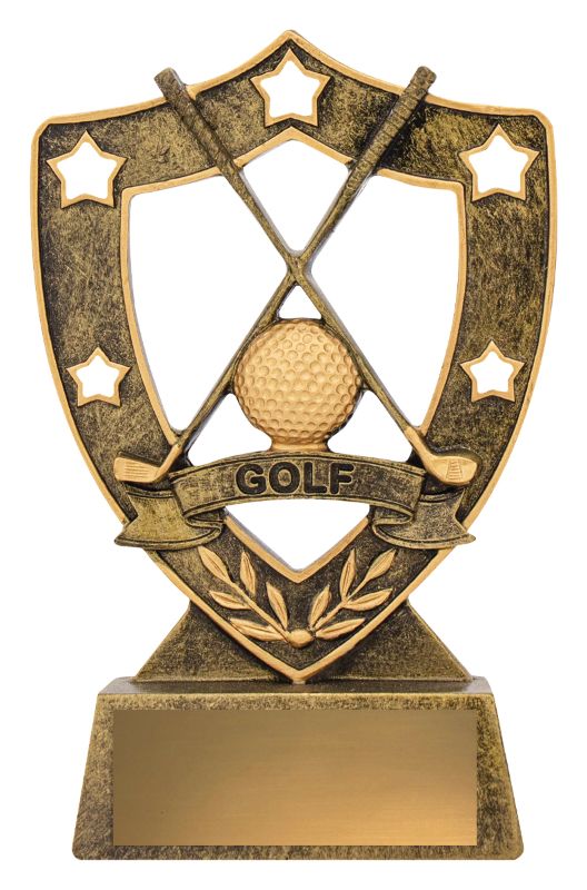 13517 Golf Shield 13.5cm