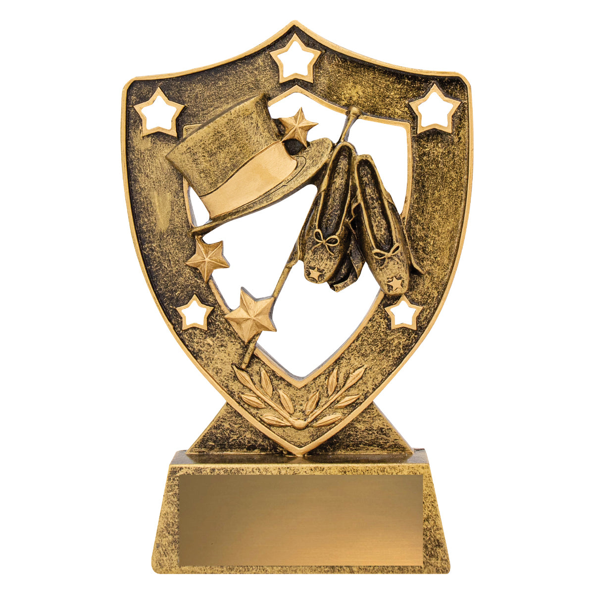 135DAN Dance Gold Shield