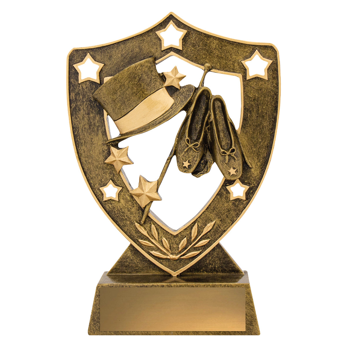135DAN Dance Gold Shield