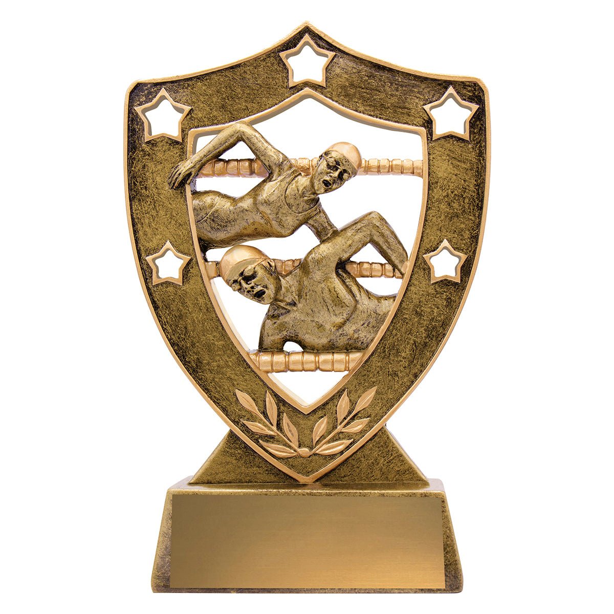 135SWG Swim Gold Shield