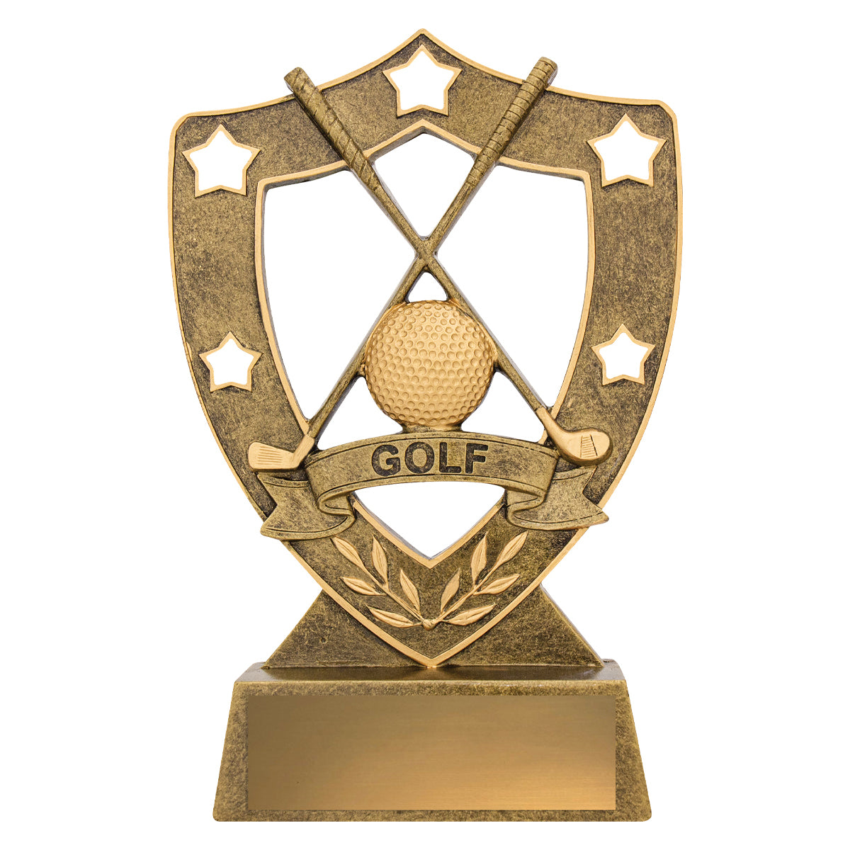 135GOL Golf Gold Shield