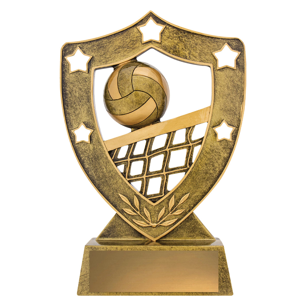 135VOL Volleyball Gold Shield