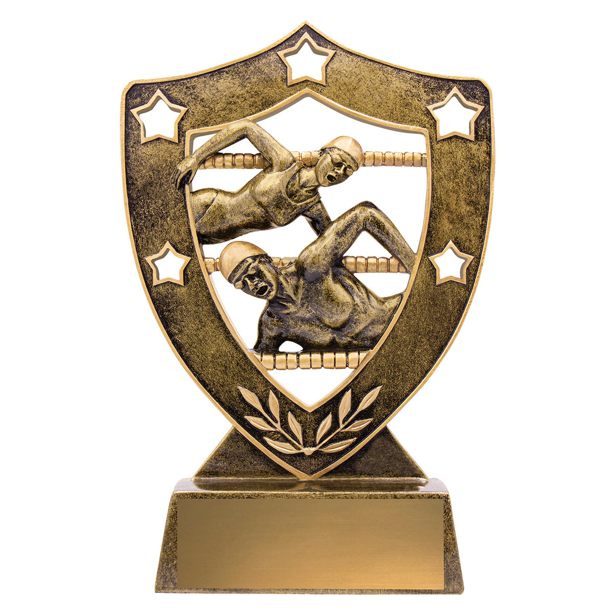 135SWG Swim Gold Shield