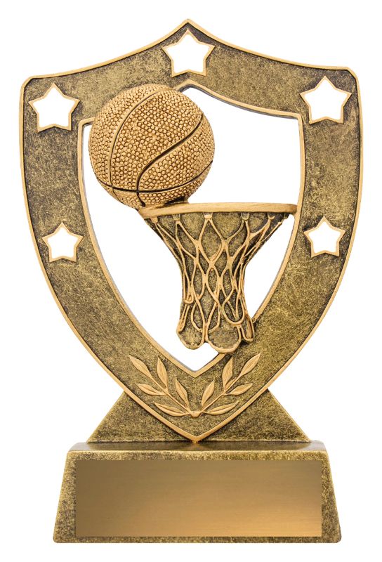 13734 Basketball Shield 21cm