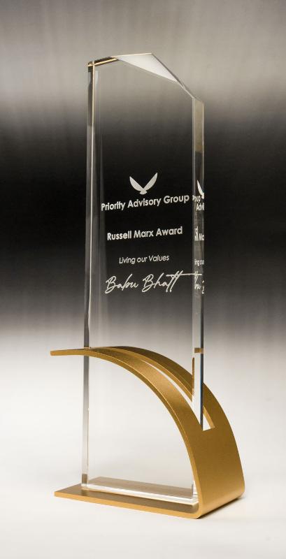 1373G Modern Fusion Glass-Blade 25.5cm