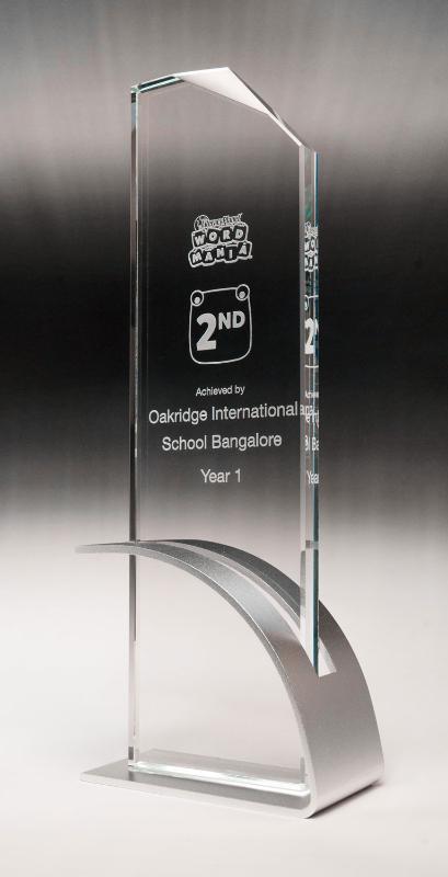 1373S Modern Fusion Glass-Blade 25.5cm