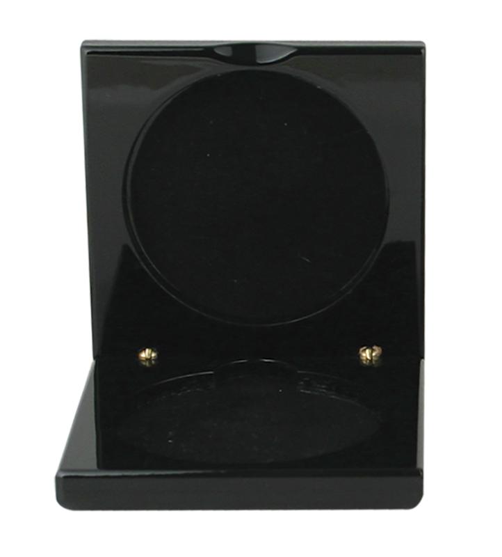 1404-2BK Timber Medal Case 9.2cm