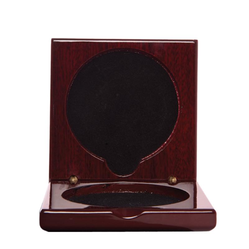 1404-2WG Timber Medal Case 9.2cm