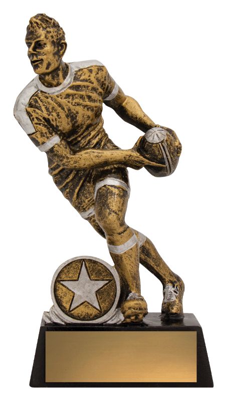 14113B Rugby Action Player 16cm