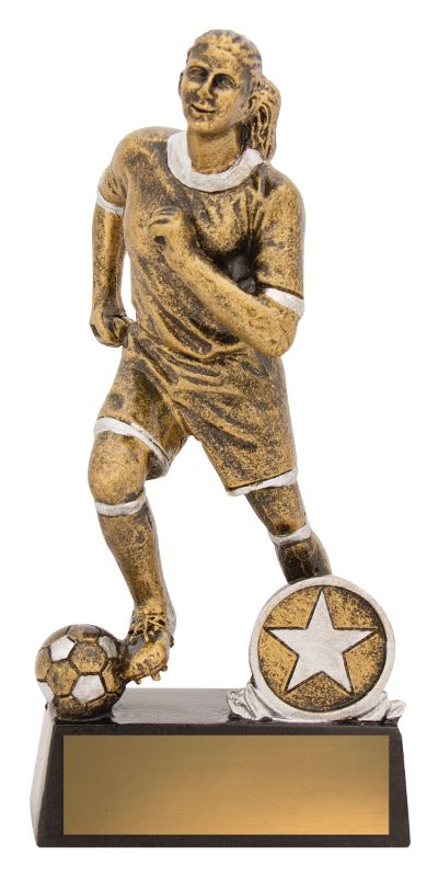 14181B Football Action Female 16.5cm