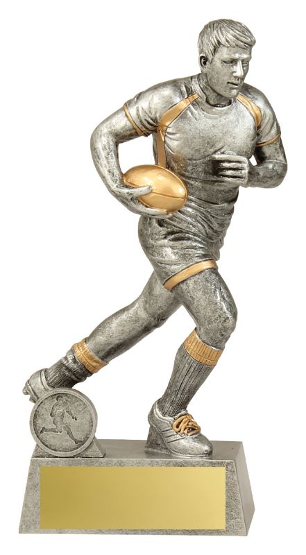 14513D Rugby Male Icon 23.5cm