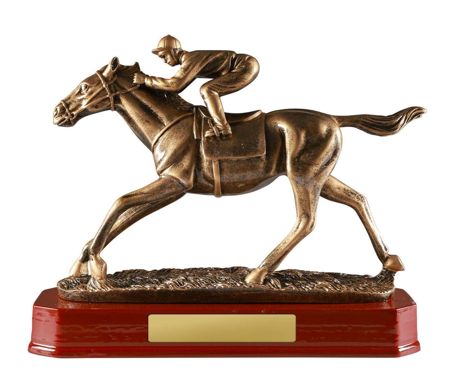 1512AGG Horse with Jockey 210mm