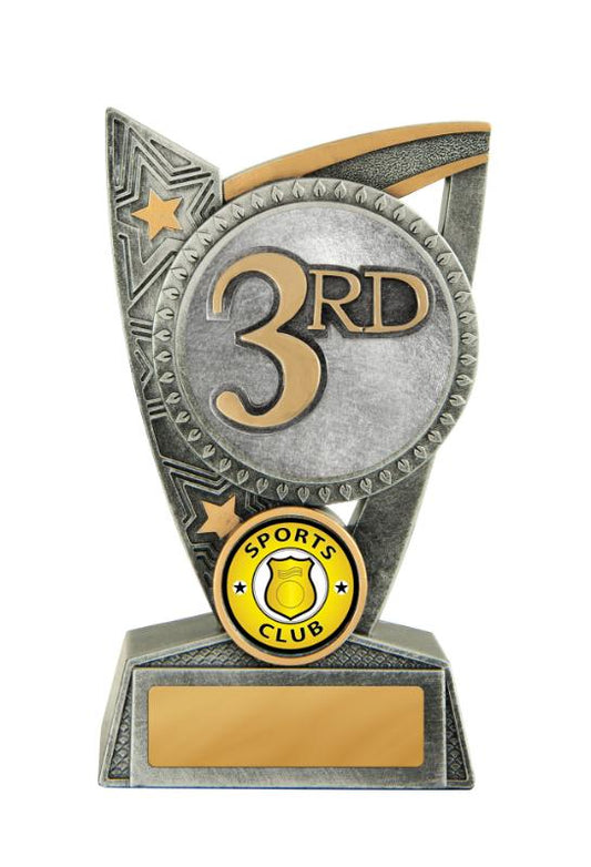 17A-2DC3RD Challenger Stand - 3rd 12.5cm