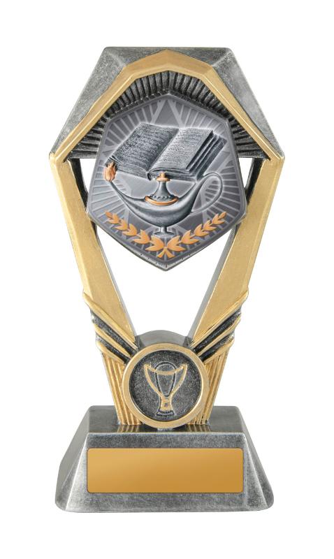 18A-TS39G Hex Tower-Lamp of Knowledge 17cm