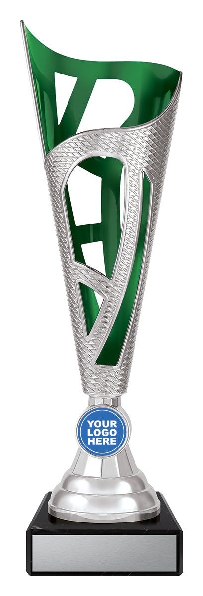 CUP59 Dragon - Silver & Green