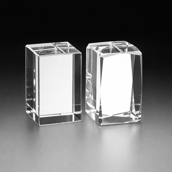 Crystal Blank + Blank Faceted 80mm