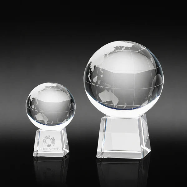 OCS-GL11 Spinning World Globe on Base