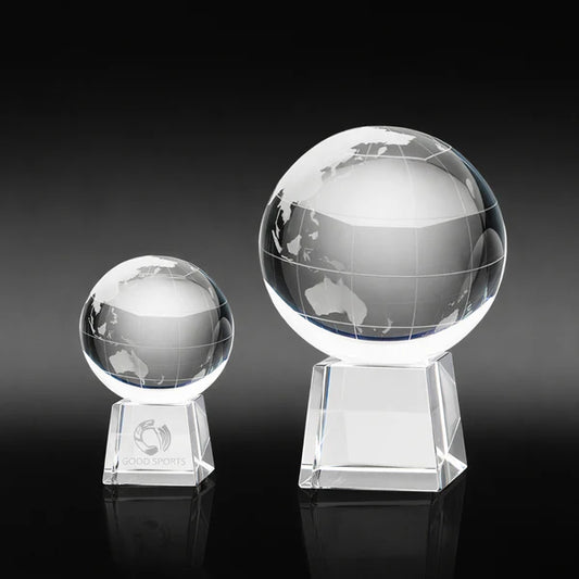 OCS-GL11 Spinning World Globe on Base