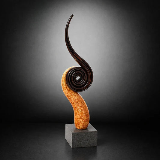 CZ-72 Alberto Glass Sculpture 490mm