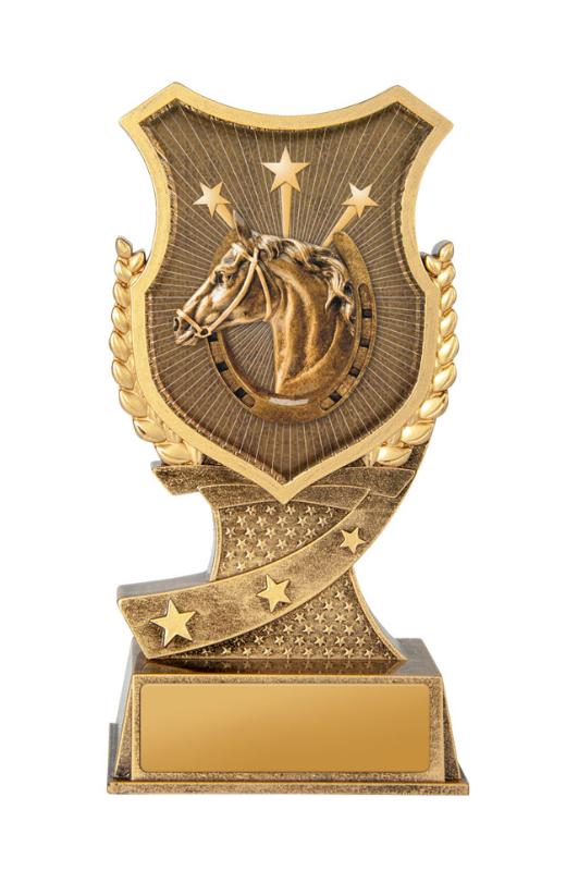 20A-SS29GS Shield Stand-Horses 15cm
