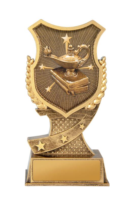 20A-SS39GS Shield Stand-Lamp of Knowledge 15cm