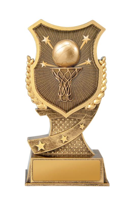 20A-SS8GS Shield Tower-Netball 15cm