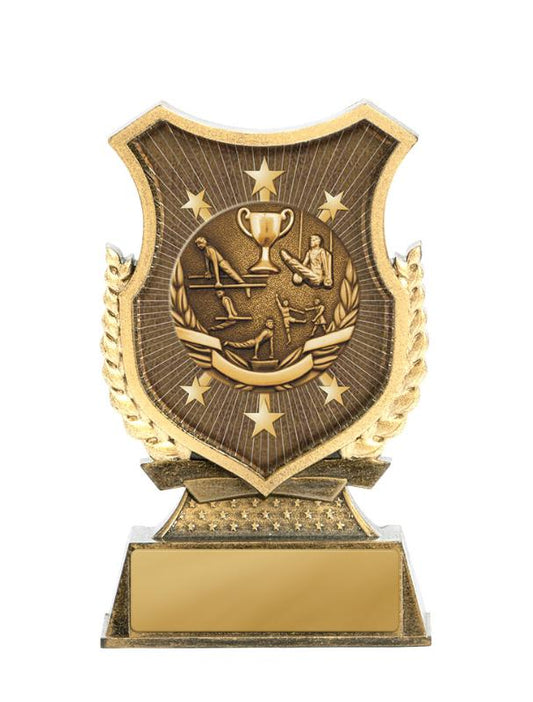 20AA-SS20GS Shield Stand-Gym 12.5cm