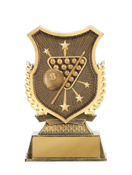 20AA-SS34GS Shield Stand-Billiards 12.5cm