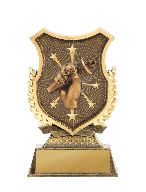 20AA-SS48GS Shield Stand-Public Speaking 12.5cm