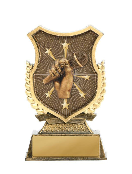20AA-SS48GS Shield Stand-Public Speaking 12.5cm