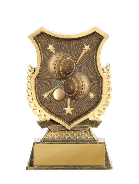 20AA-SS58GS Shield Stand-Lawn Bowls 12.5cm
