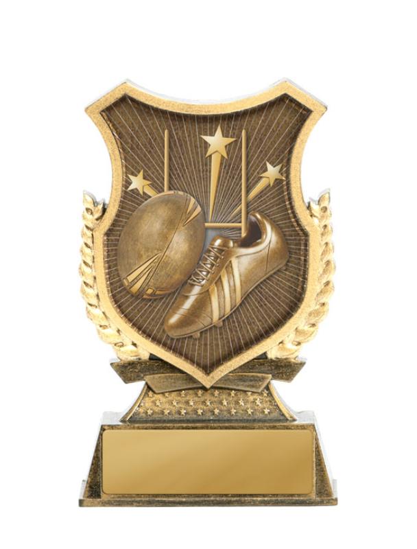 20AA-SS6GS Shield Tower-Rugby 12.5cm