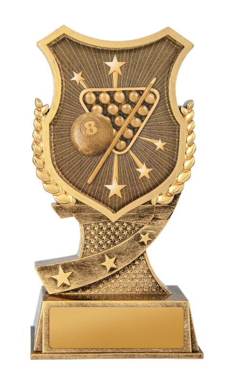 20B-SS34GL Shield Stand-Billiards 17.5cm