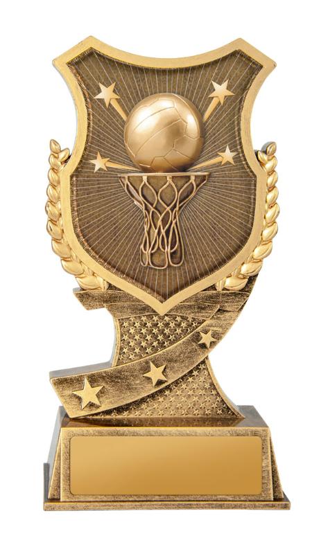 20B-SS8GL Shield Tower-Netball 17.5cm