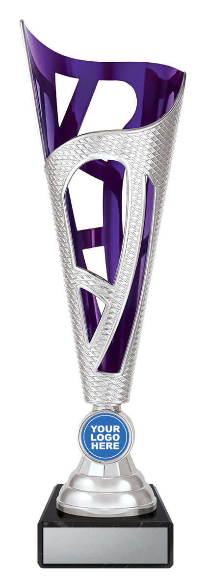 D534 Dragon - Silver & Purple
