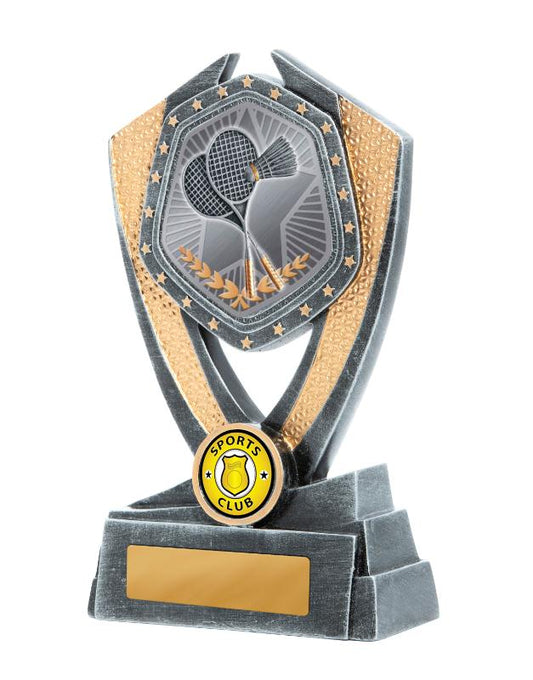 23B-TS57G Hero Shield-Badminton 15cm