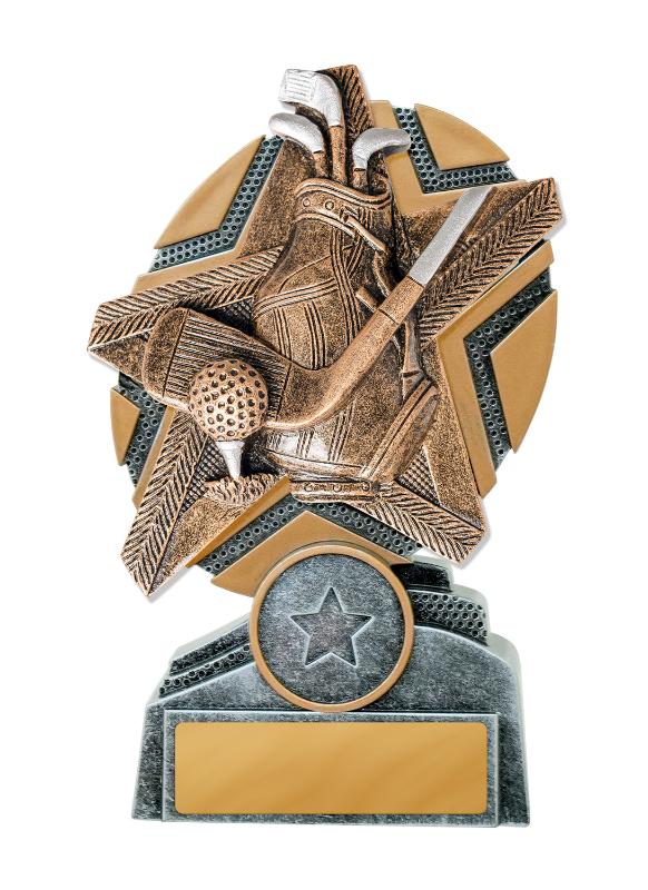 24A-RS10 Starburst Stand Golf 13cm