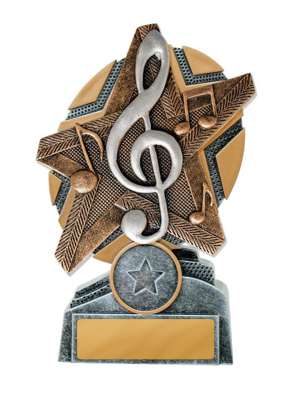 24A-RS44 Starburst Stand Music 13cm