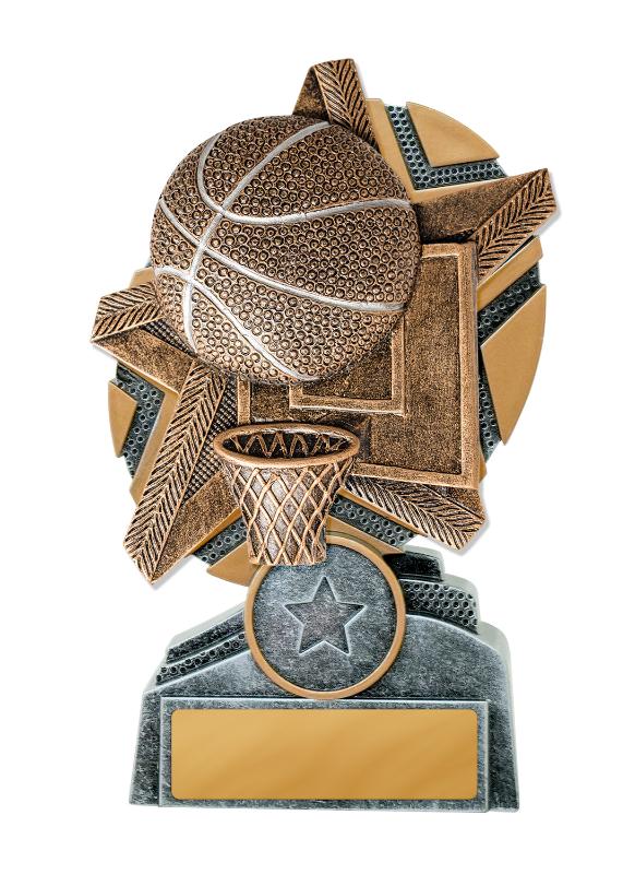 24A-RS7 Starburst Stand Basketball 13cm