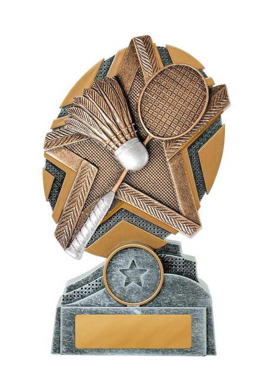 24B-RS57 Starburst Stand-Badminton 15cm