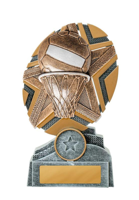 24B-RS8 Starburst Stand Netball 15cm