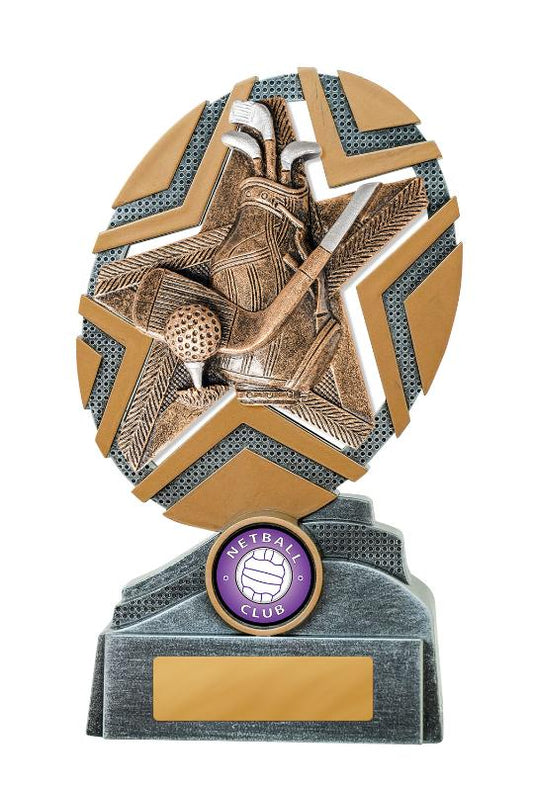 24C-RS10 Starburst Stand Golf 17cm