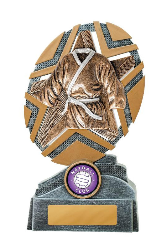 24C-RS11 Starburst Stand Martial Arts 17cm